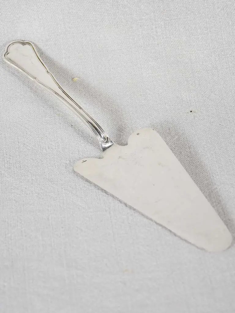 Antique Ecruis Silver-Plated Cake Server – French Artisan Craft 1