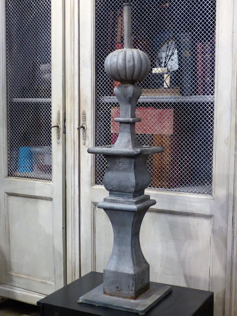 Authentic 19Th-Century Zinc Roof Finial – Lightning Protection 1