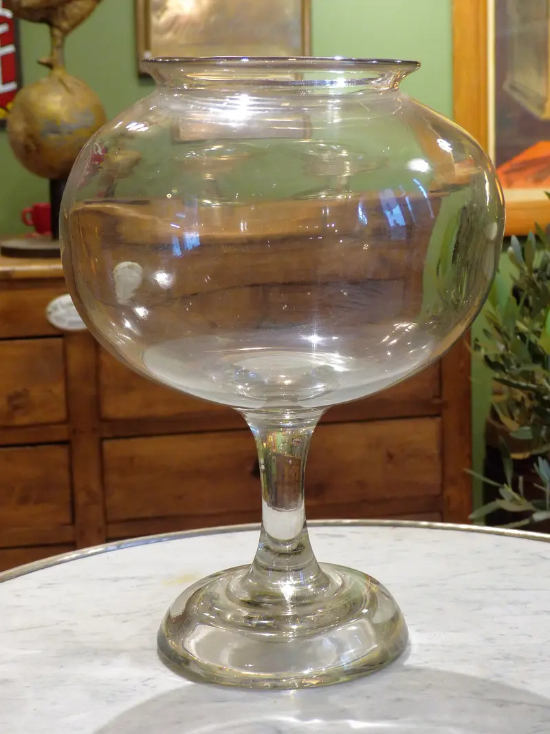 Extra-Large Antique French Apothecary Jar – Rare Oversized Stoneware 1
