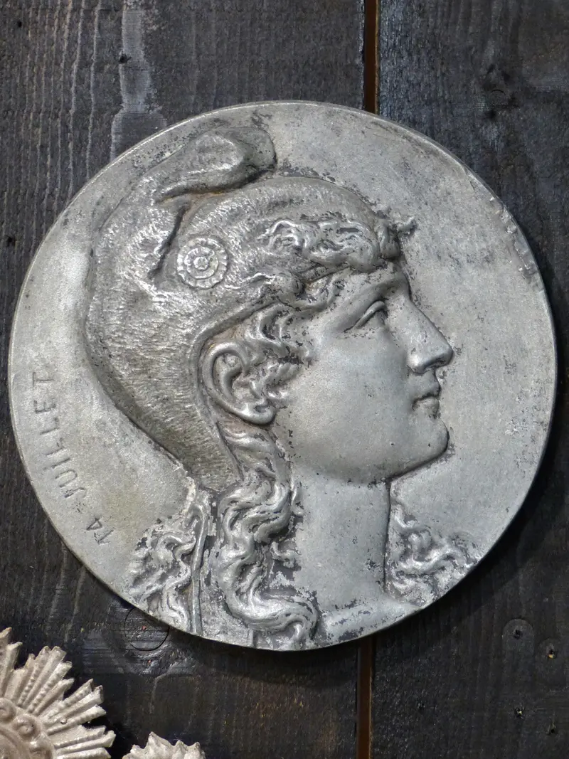Late 19Th-Century French Allegorical Liberty Sculpture 1
