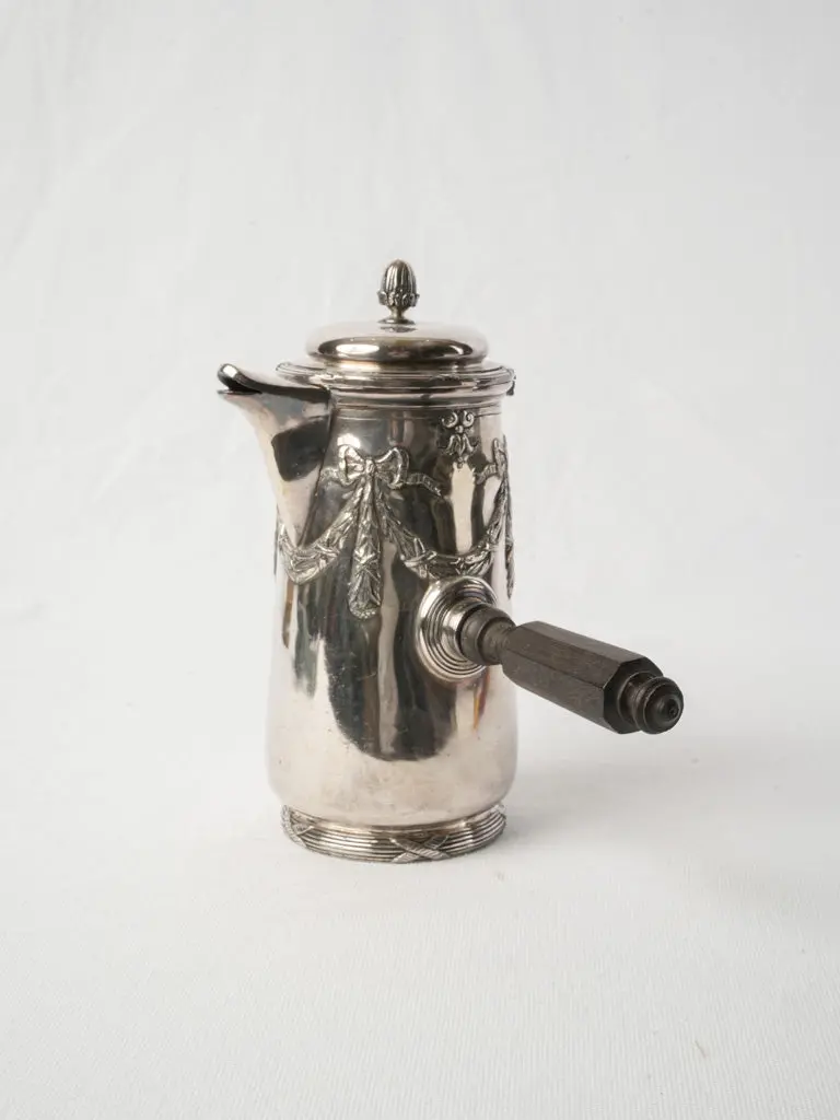 Louis Xvi–Style Silver-Plated Coffee Pot – 19Th Century, 9 Inches 1
