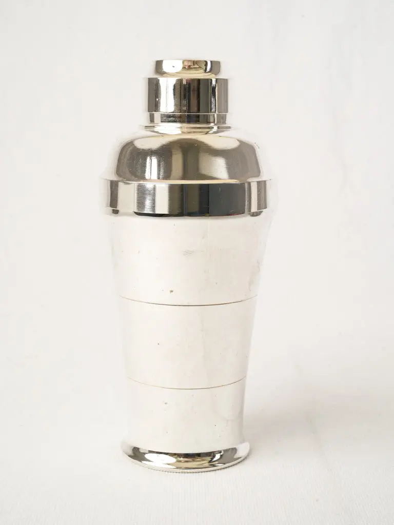 Saint Médard French Silver-Plated Cocktail Shaker – 9.5 Inches 1