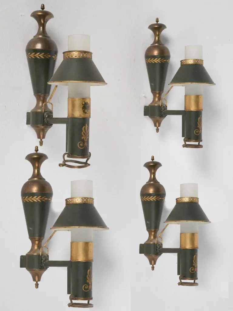 Set Of Four Late 19Th-Century Neo-Classical Wall Sconces, 16¼" 1