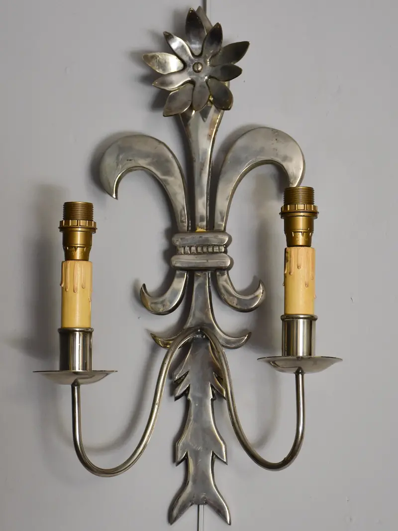 Valenti Spanish Wall Appliques – Art Deco-Inspired Pair 1