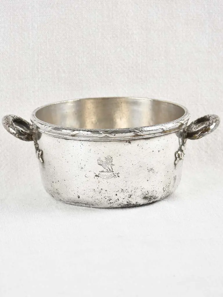 Vintage Regency-Era Silver-Plated Bowl From The Ritz Hotel London, 5.5 Inches 1